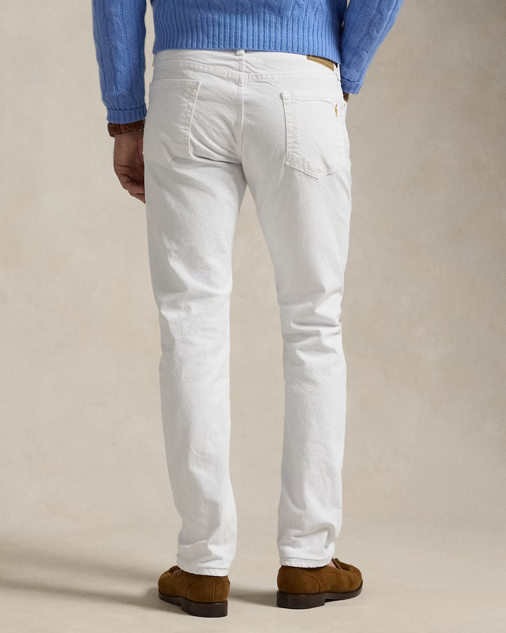 Ralph Lauren Sullivan Slim Polo Pony Stretch Jean | White