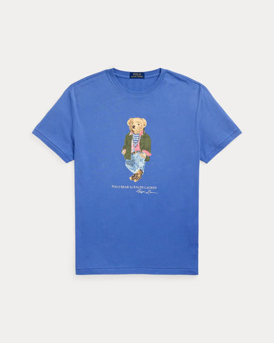 Ralph Lauren Classic Fit Polo Bear Jersey T-Shirt | Iris Blue