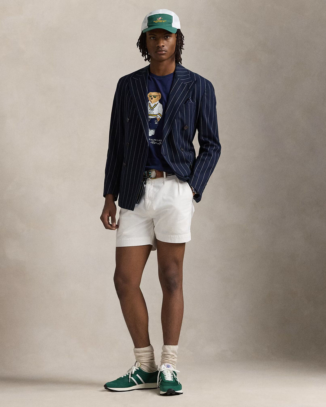 Ralph Lauren Custom Slim Fit Polo Bear Jersey T-Shirt | Newport Navy