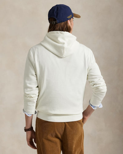 Ralph Lauren Polo Bear Fleece Hoodie | Deckwash White