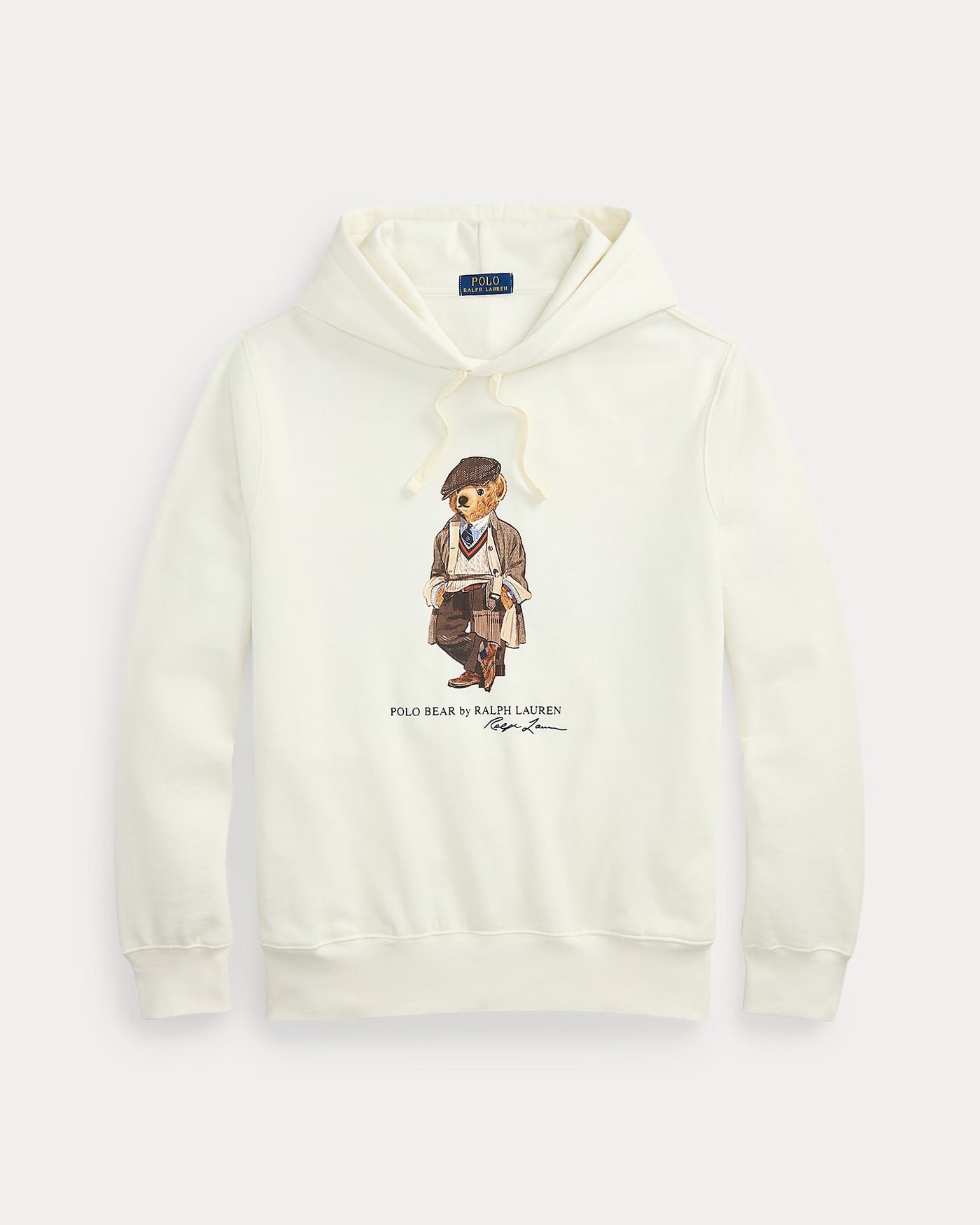 Ralph Lauren Polo Bear Fleece Hoodie | Deckwash White