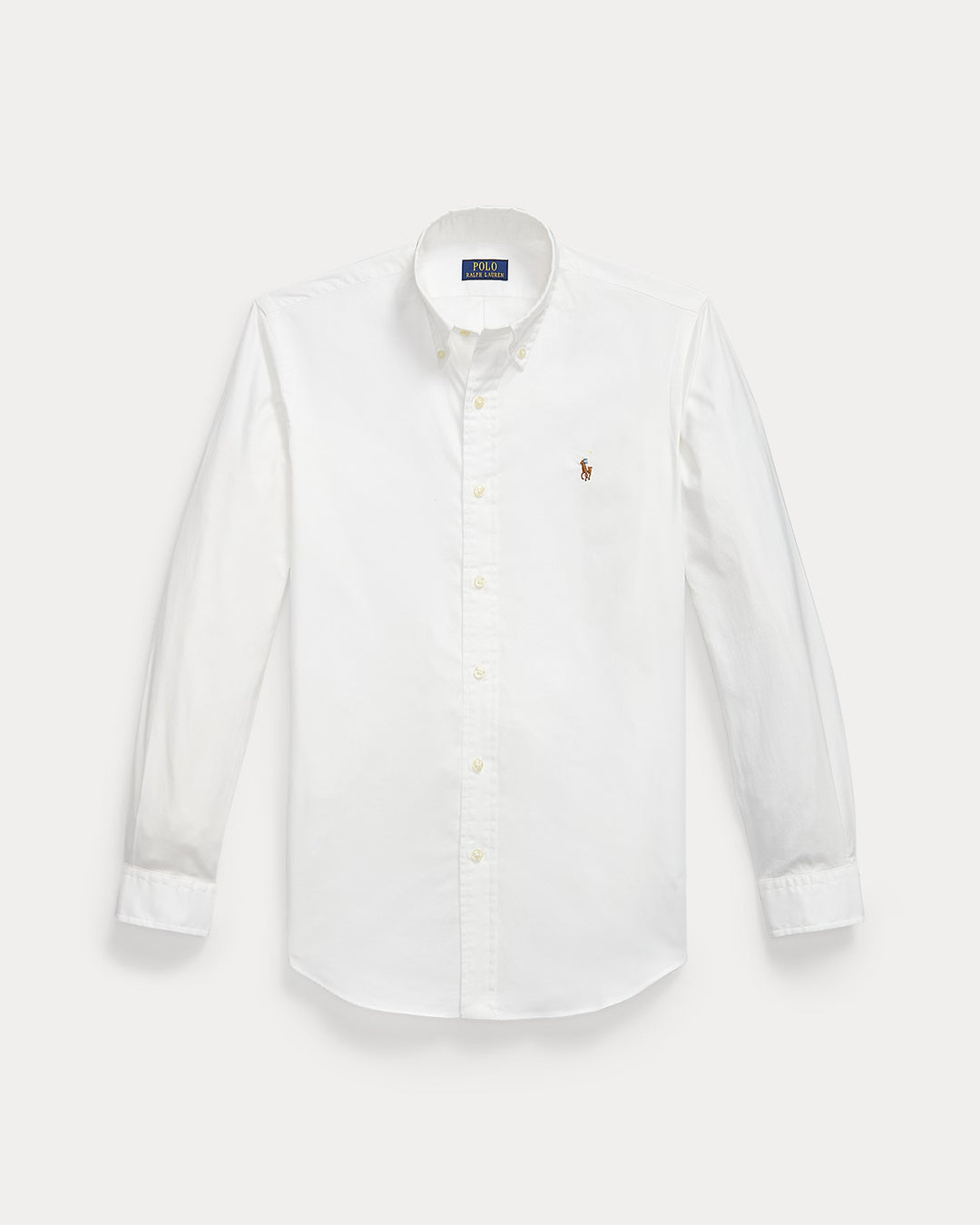 Ralph Lauren Custom Fit Stretch Oxford Shirt | White