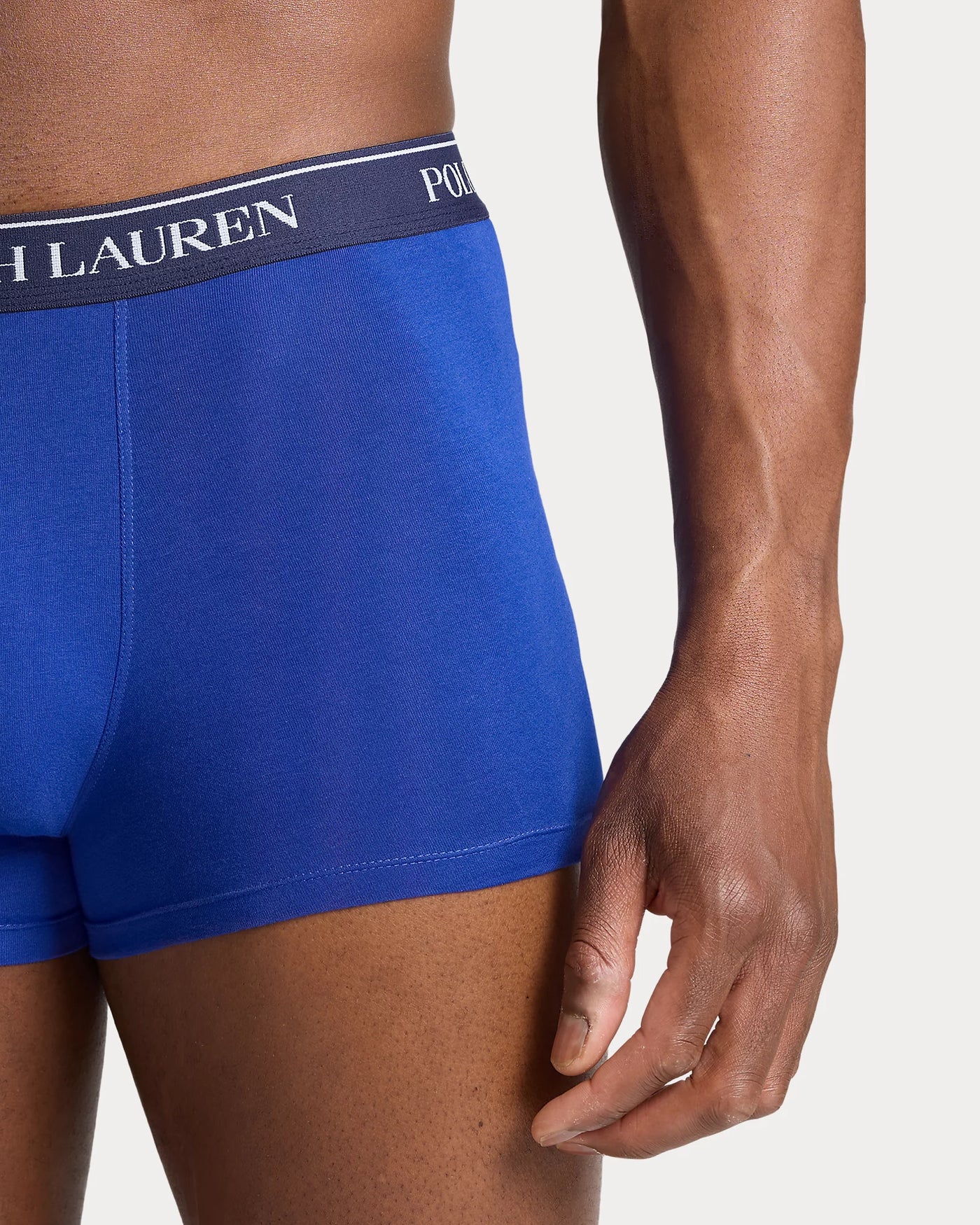 Ralph Lauren Classic Stretch-Cotton Trunk 3-Pack | Navy/Red/Blue