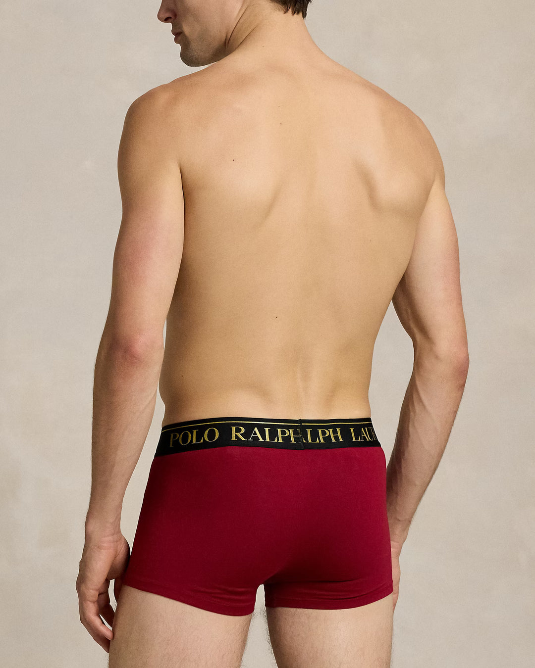 Ralph Lauren Stretch Cotton Trunk 2-Pack | Red/Navy