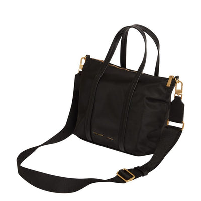 Ted Baker Nykkie Nylon Mini Crossbody Tote Bag | Black