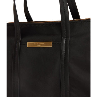 Ted Baker Nykkie Nylon Mini Crossbody Tote Bag | Black