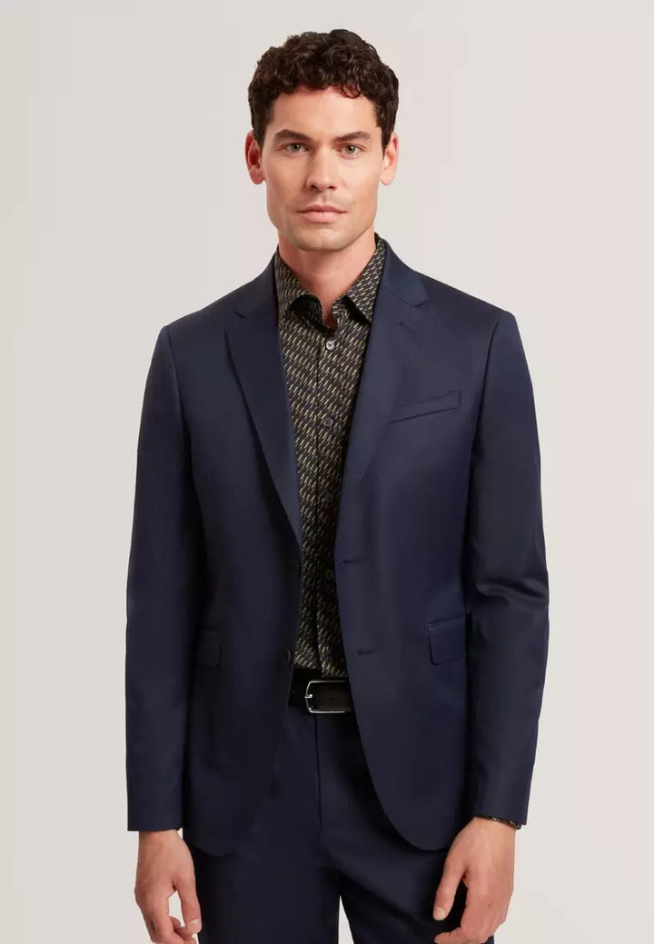 Ted Baker Saisonj Slim Fit Wool Blend Suit With Stretch | Navy