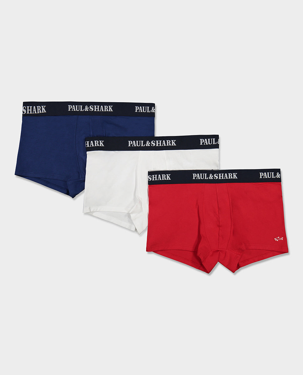 Paul & Shark Boxers 3-Pack | Blue/White/Red