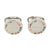 Paul Smith Round Cufflinks | Silver