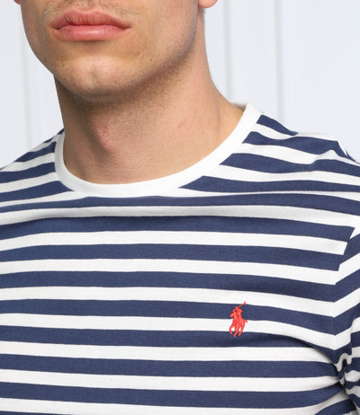 Ralph Lauren T-shirt with Stripes | Navy / White