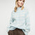 Penny Black Gradient Jumper in Alpaca and Cotton | Light Blue