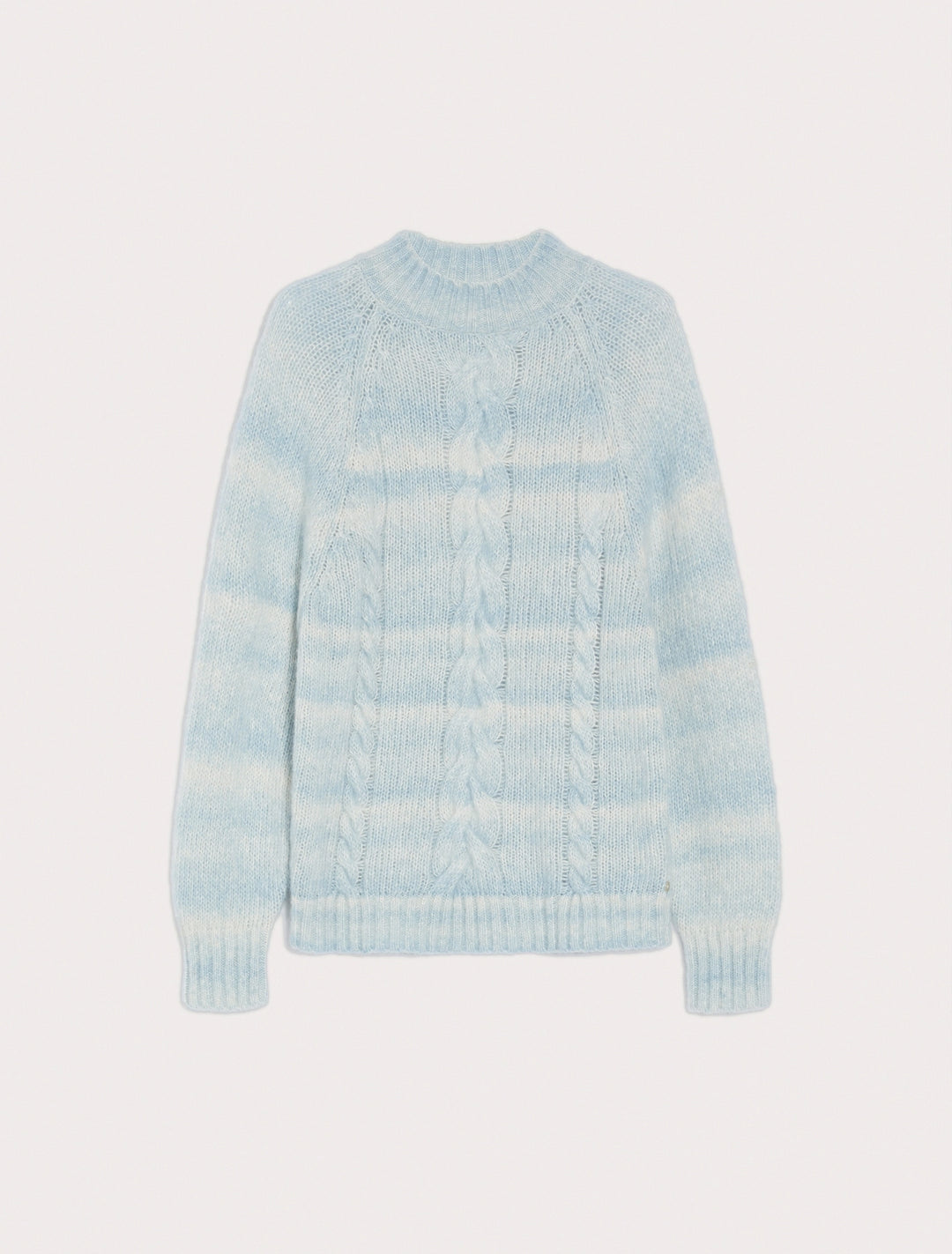 Penny Black Gradient Jumper in Alpaca and Cotton | Light Blue