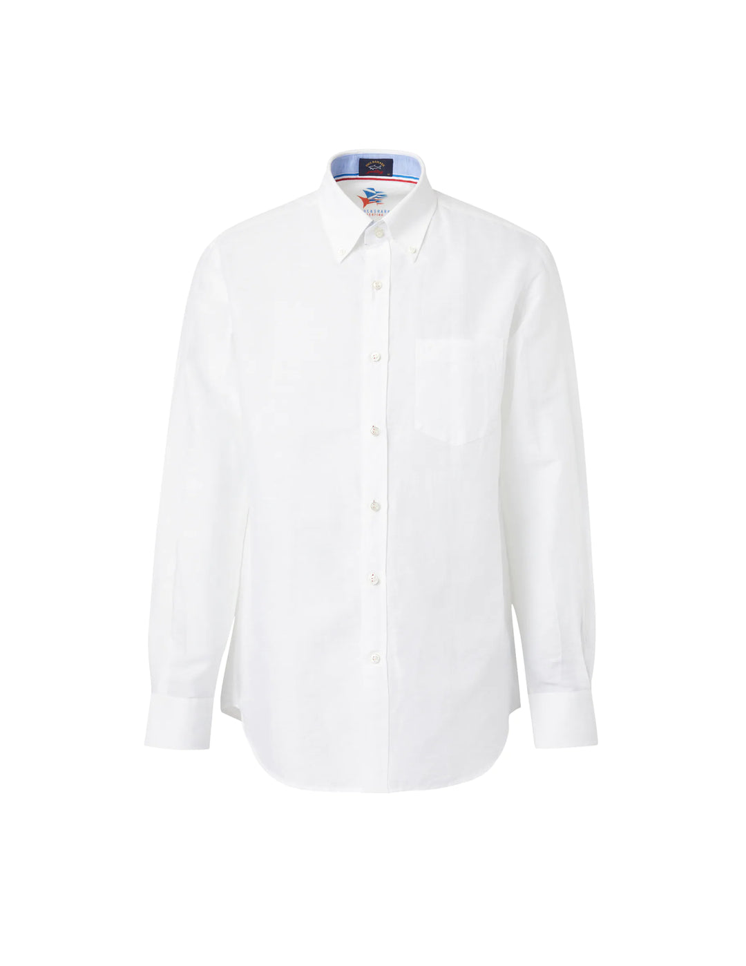 Paul & Shark Linen Cotton Shirt | White