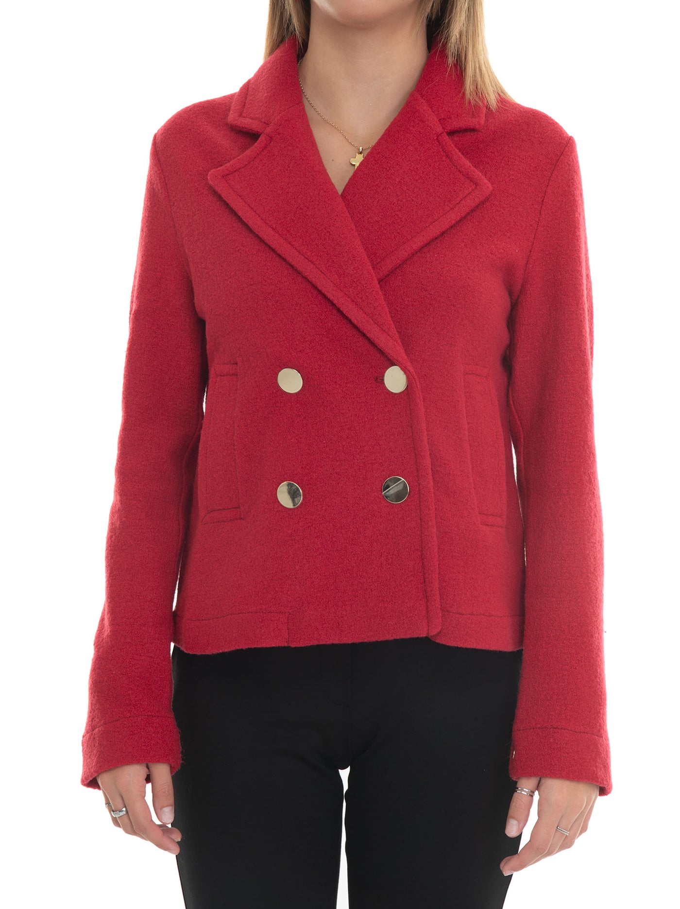 Penny Black Wool Jacket Triglia | Red