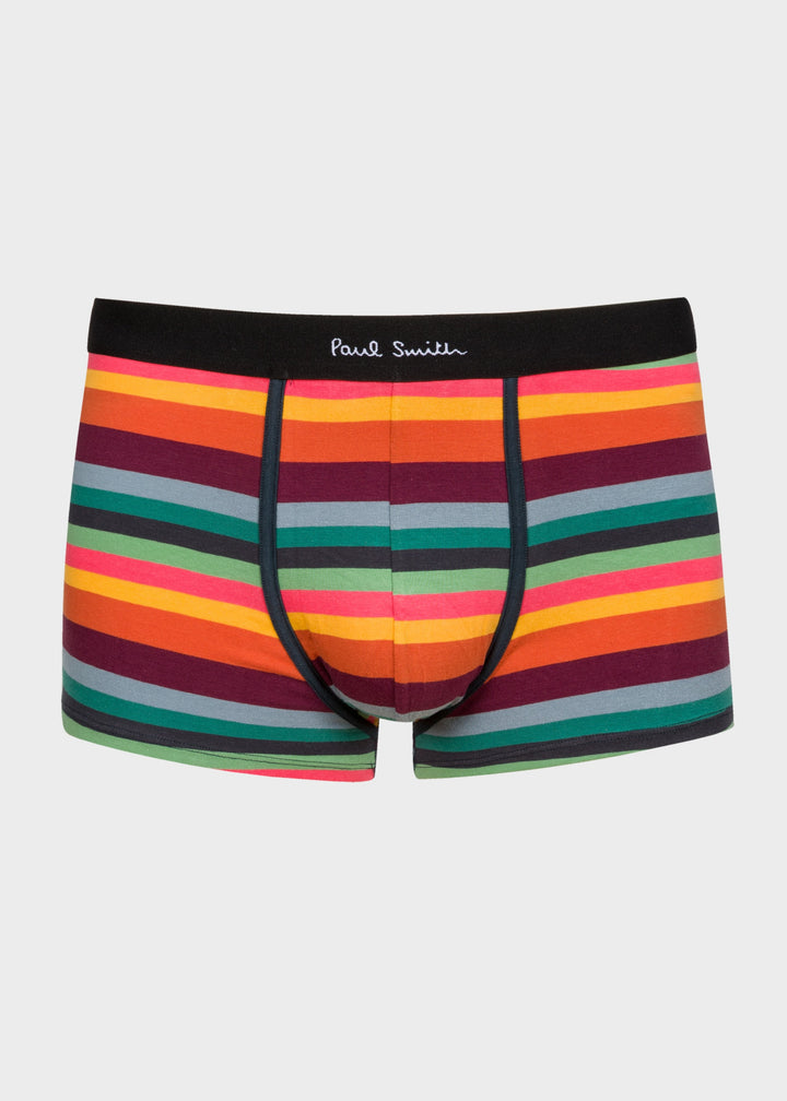 Paul Smith Mixed Stripe Boxer Briefs Three Pack | Black / White / Multi