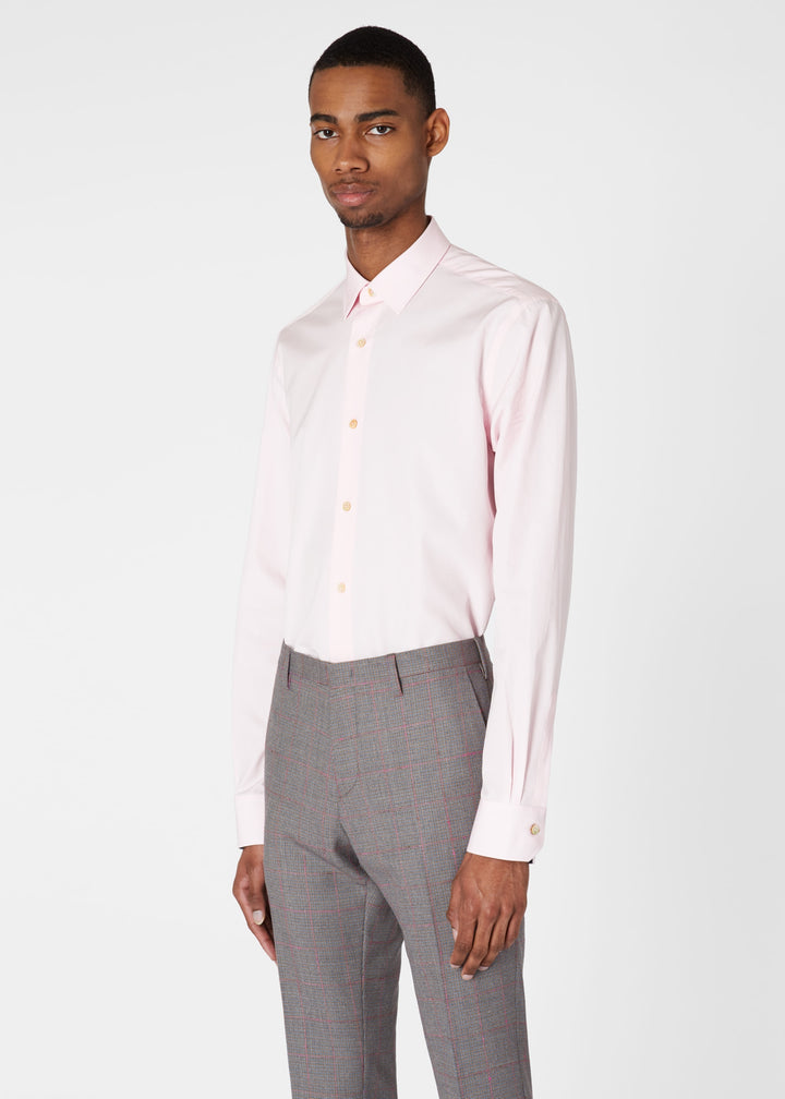 Paul Smith Long-Sleeve Cotton Shirt | Pink