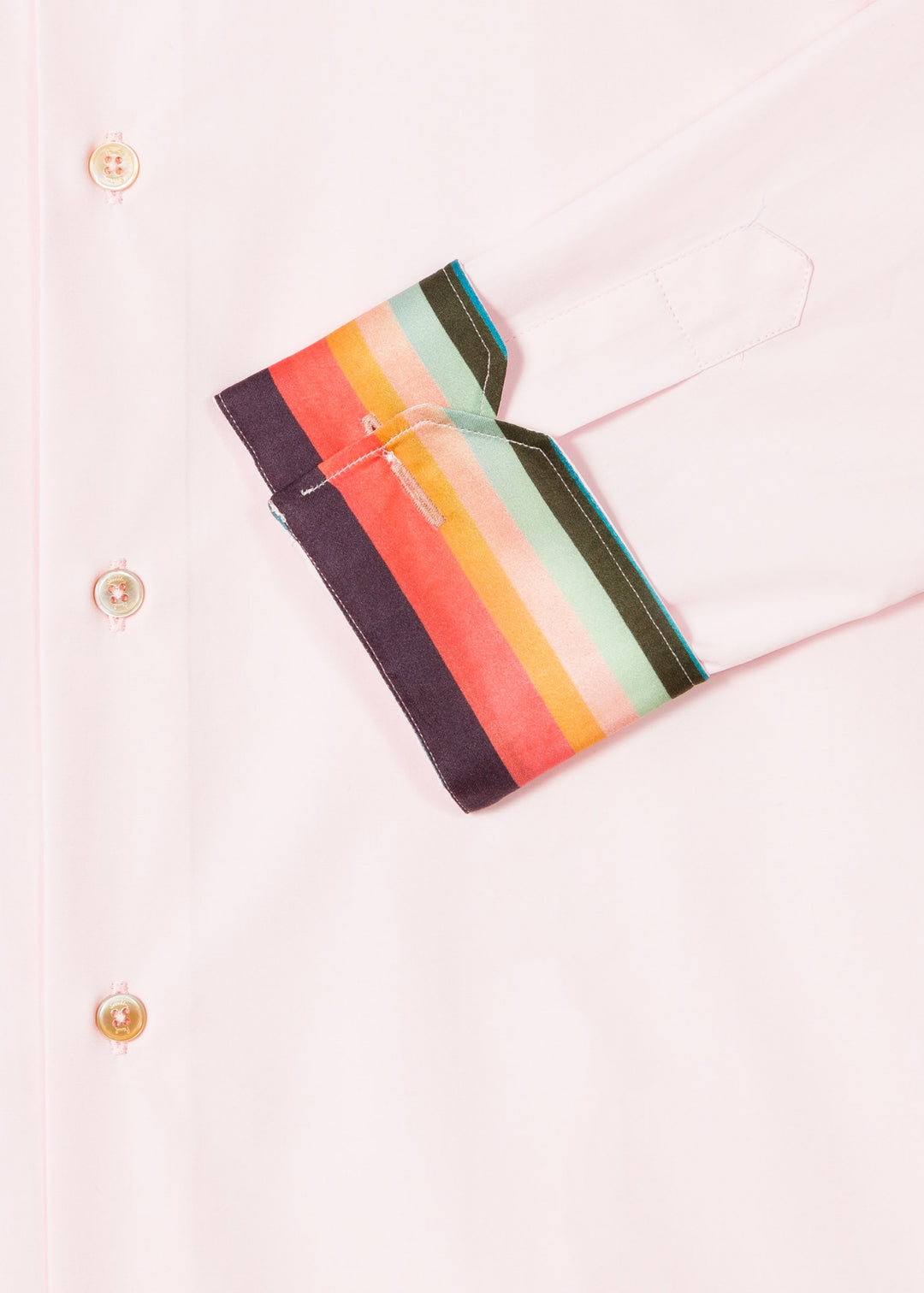 Paul Smith Long-Sleeve Cotton Shirt | Pink
