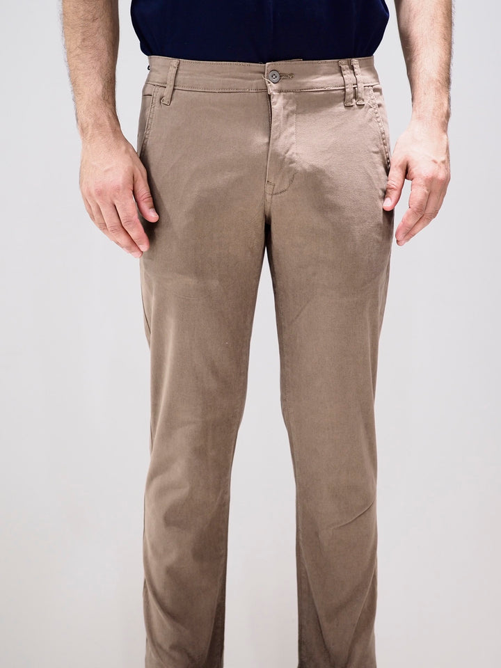Shine Original Chino Trousers Slim fit | Dark Sand