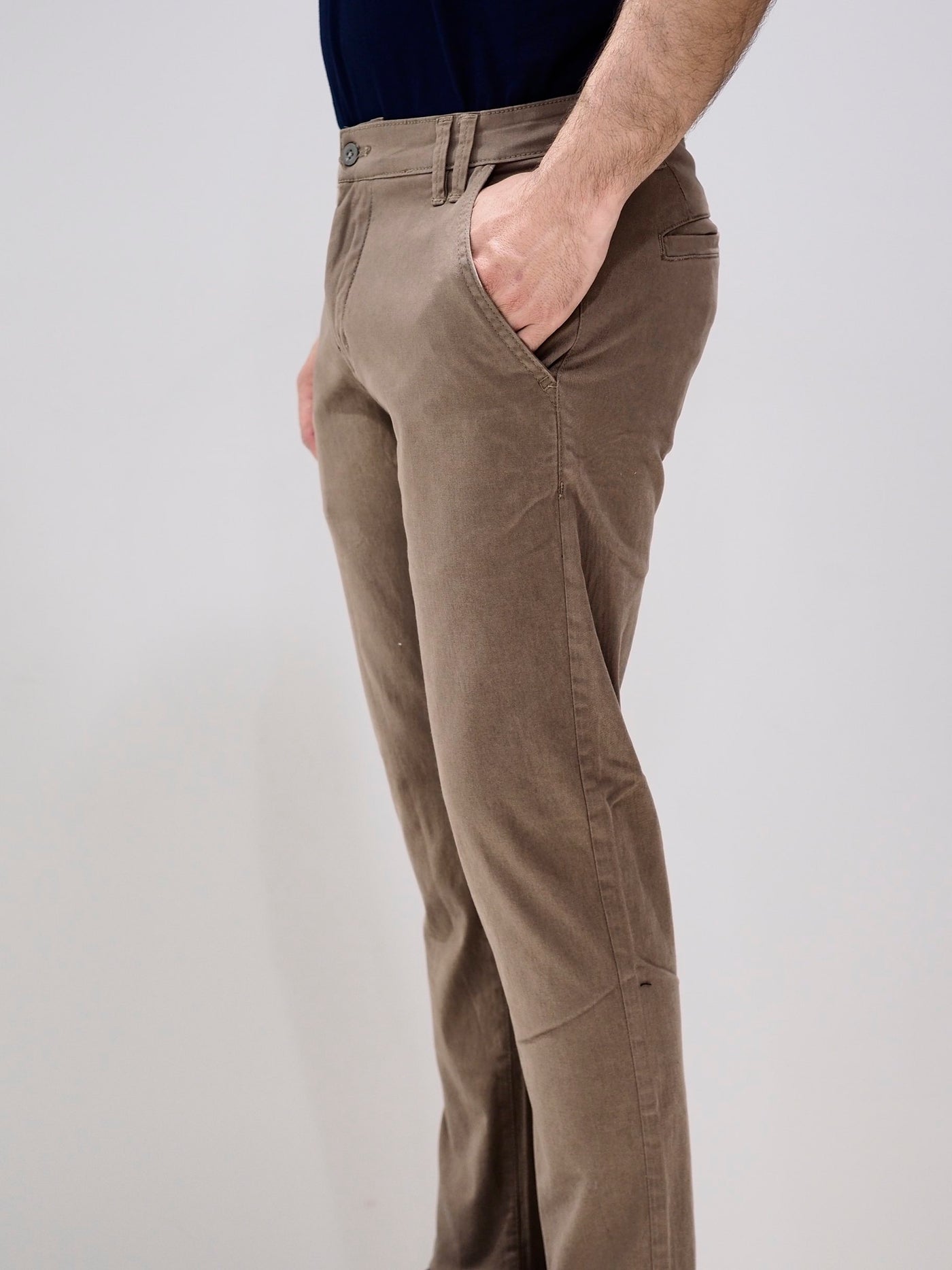 Shine Original Chino Trousers Slim fit | Dark Sand