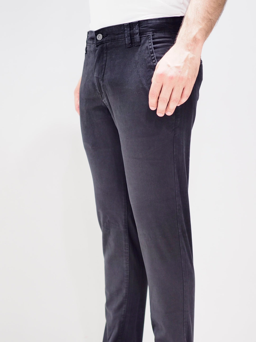 Shine Original Chino Trousers Slim fit | Black