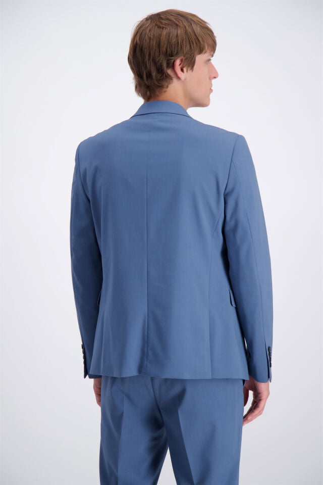 Lindbergh Plain Suit Slim Fit | Sky Blue