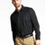 Lindbergh Plain Fine Twill Non Iron Stain Resistant Shirt | Black