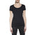 Bread & Boxers Women's Underwear Bread & Boxers Women's Underwear Crew-Neck Relaxed | BLACK