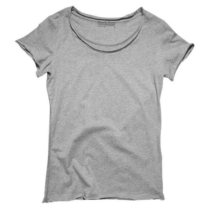 Bread & Boxers Women's Underwear Bread & Boxers Women's Underwear Crew-Neck Relaxed | GREY