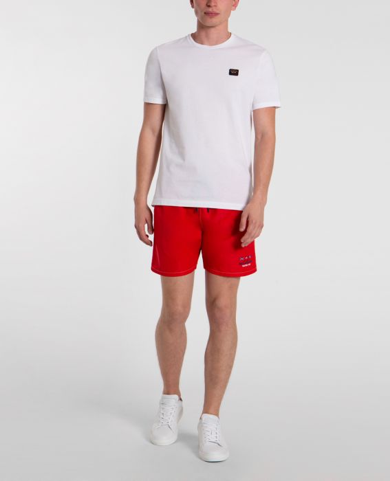 Paul & Shark Swim Shorts | Red