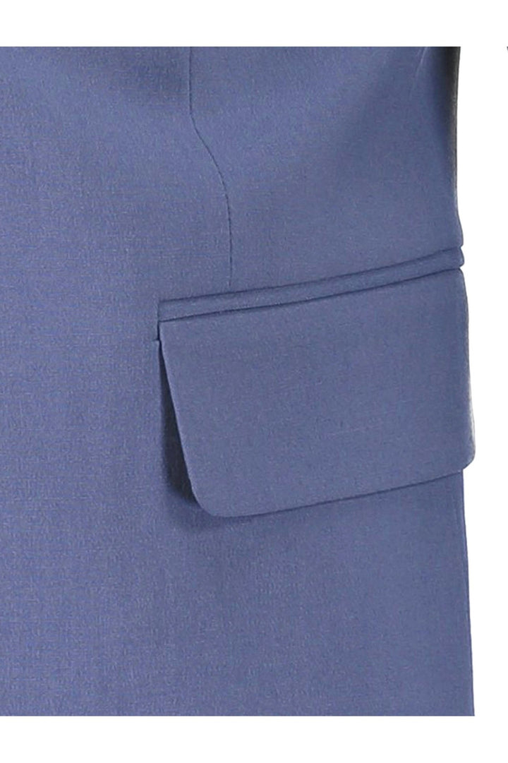 Lindbergh Plain Suit Slim Fit | Sky Blue