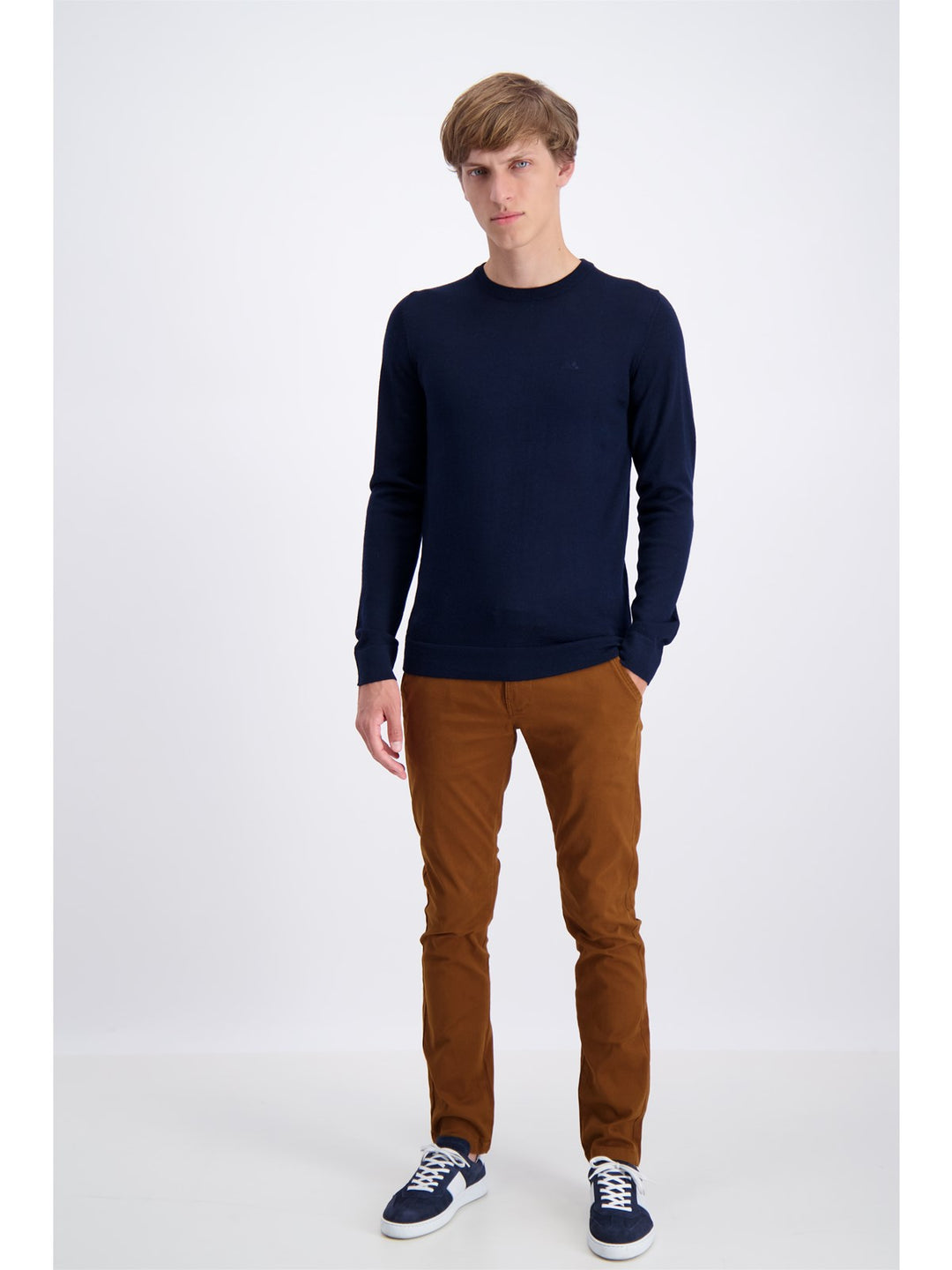 Lindbergh Sweater Roundneck | Navy