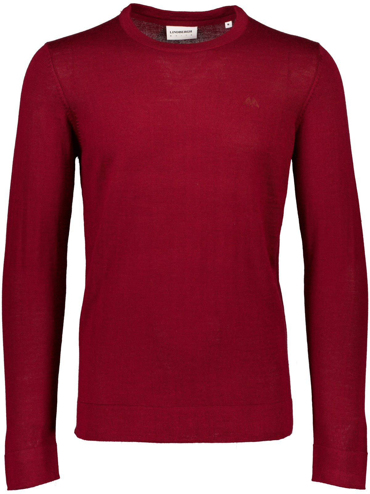 Lindbergh Sweater Roundneck | Dark Red