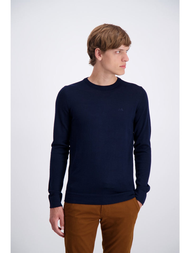 Lindbergh Sweater Roundneck | Navy