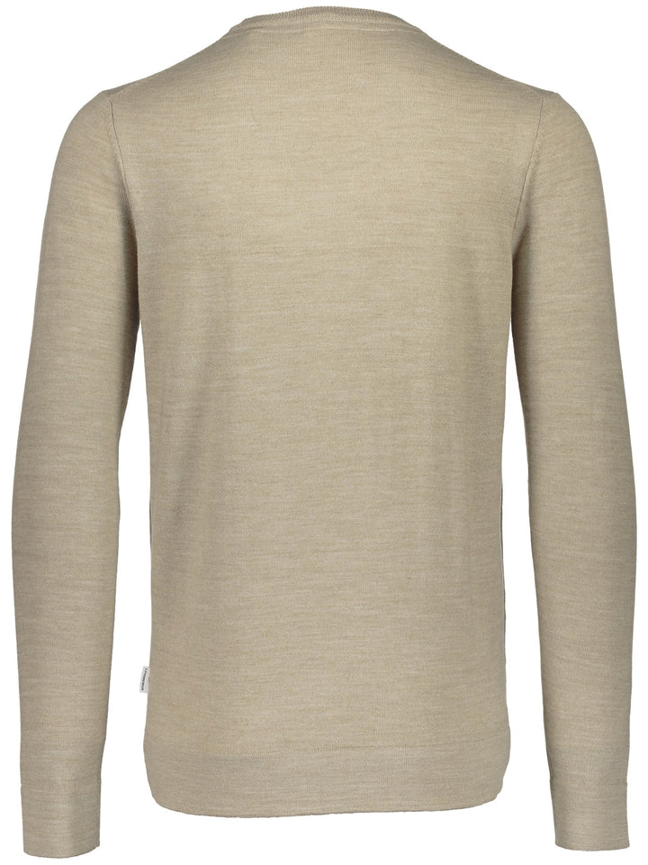 Lindbergh Sweater Roundneck | Dark Sand