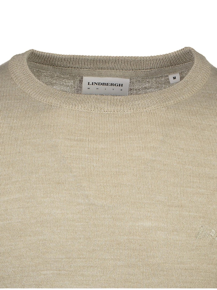 Lindbergh Sweater Roundneck | Dark Sand