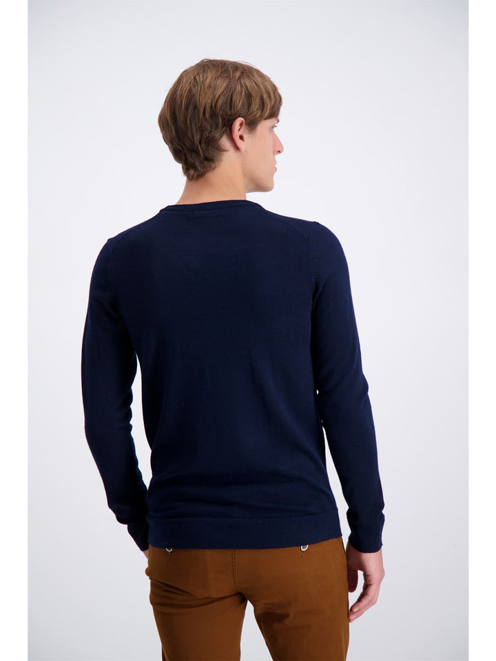 Lindbergh Sweater Roundneck | Navy