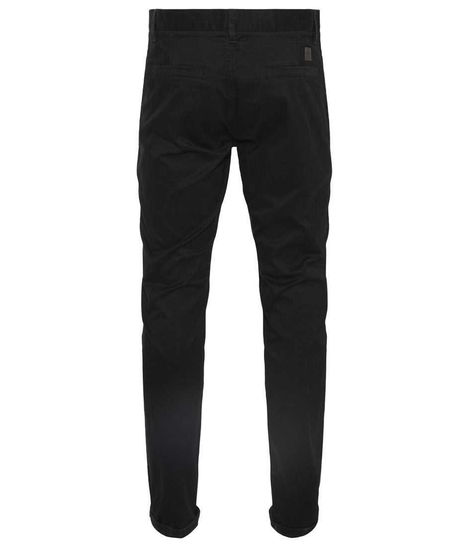 Lindbergh Men's Trousers Lindbergh Trousers Classic Chino with Stretch | BLACK