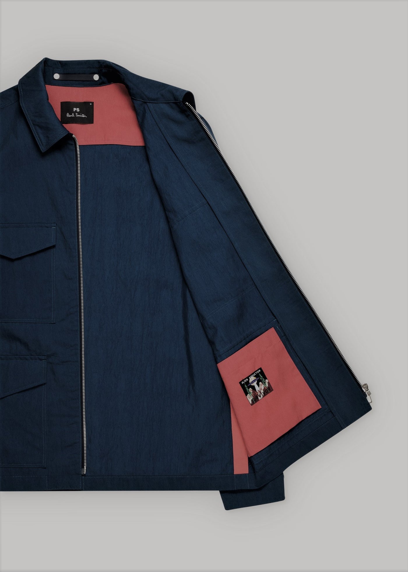 Paul Smith Jacket French Cropped Field | Navy