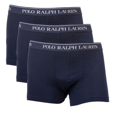 Ralph Lauren Stretch Cotton Trunk 3-Pack | Navy