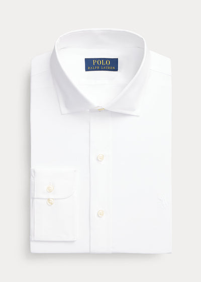 Ralph Lauren Custom Fit Poplin Shirt | White
