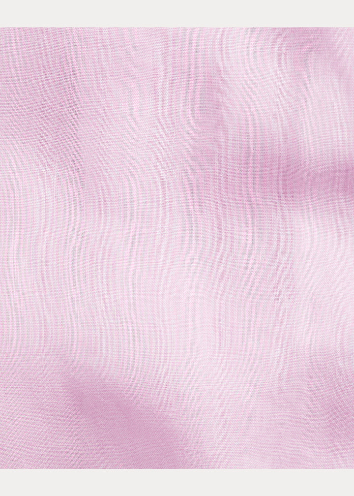 Ralph Lauren Custom Fit Linen Shirt | Carmel Pink